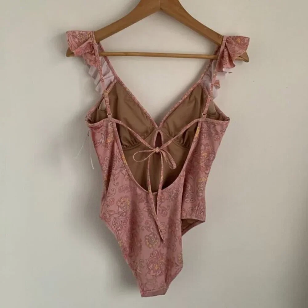 Joe Fresh x Roxy Earle Floral Ruffle Swimsuit